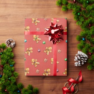 Cute Gingerbread Man Christmas