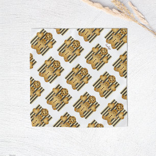 Cute Gingerbread Man Cookie Kids Bandana