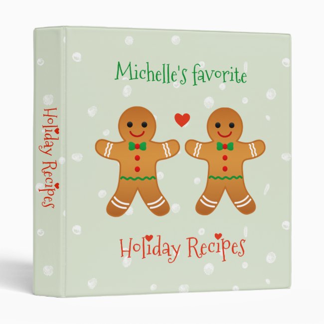 Cute Gingerbread Men | Holiday Recipes