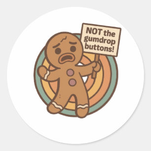 Cute Gingy Cookie Sticker