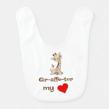 Cute Gir-affe-ter my Hearat Personalized Name
