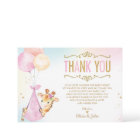 Cute Giraffe Balloons Girl Baby Shower Sprinkle