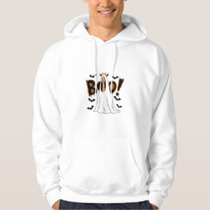 Cute Giraffe Boo Halloween Costume Zoo Lover _3 Hoodie