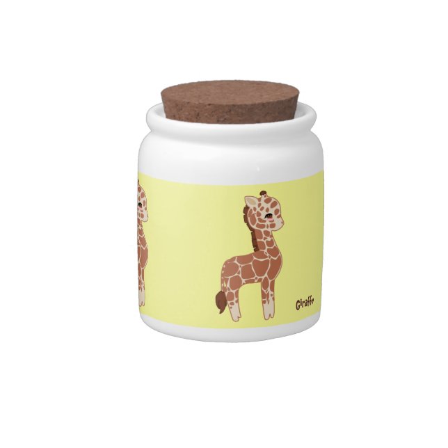 Cute Giraffe Candy Jar (Right)