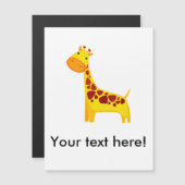 Cute giraffe cartoon (Front/Back)