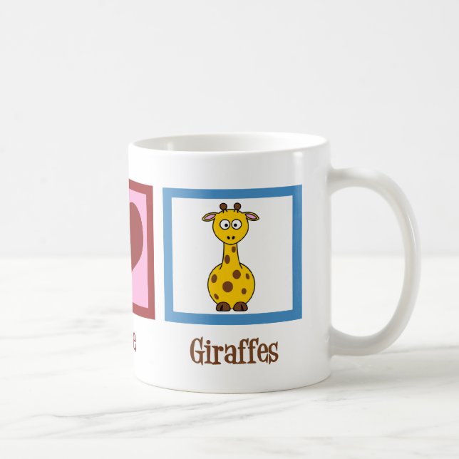 Cute Giraffe Coffee Mug (Right)