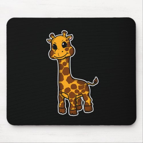 Cute Giraffe Costume Giraffes Gift Idea Mouse Pad