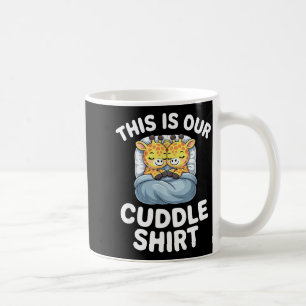 Cute Giraffe Couple This Is Our Cuddle  Coffee Mug
