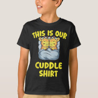 Cute Giraffe Couple This Is Our Cuddle 