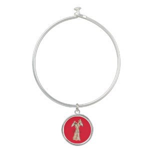 Cute Giraffe Couple Thunder_Cove Bangle Bracelet