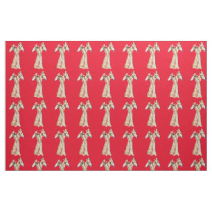 Cute Giraffe Couple  Thunder_Cove   Fabric