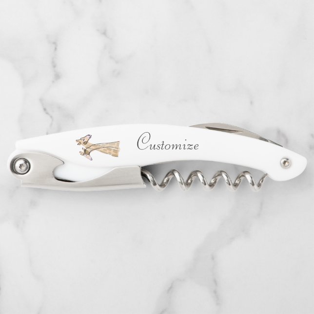 Cute Giraffe Couple  Thunder_Cove  Waiter's Corkscrew (Front)
