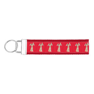 Cute Giraffe Couple Thunder_Cove Wrist Keychain