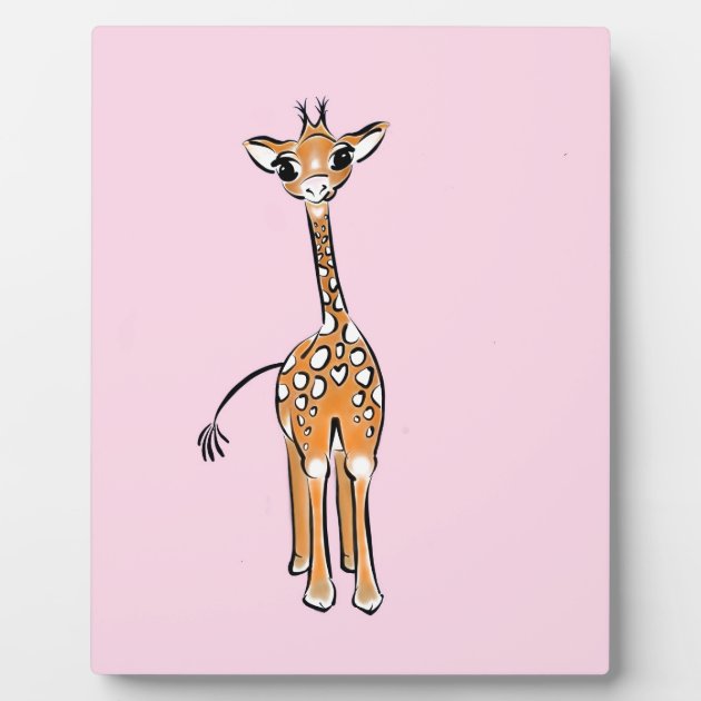 Giraffe Drawing - Marcia Beckett