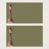 Cute giraffe face (Front & Back)