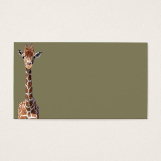 Cute giraffe face (Front)