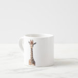 Cute Giraffe Face Espresso Cup at Zazzle
