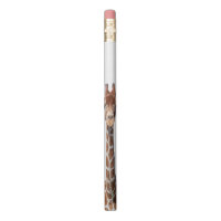 Cute giraffe face pencil