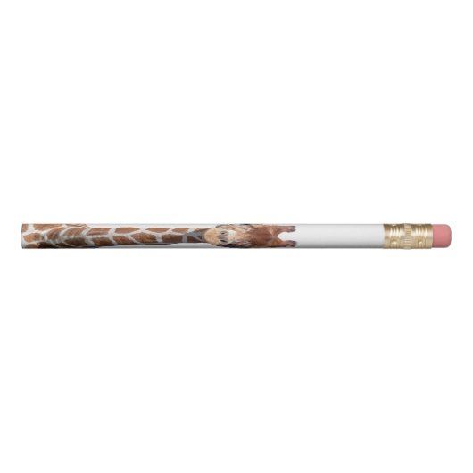 Cute giraffe face pencil (Front)