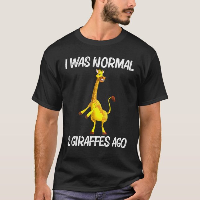 Cute Giraffe For Men Women Wildlife Tallest Zoo An T-Shirt (Front)