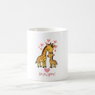 Cute Giraffe Funny Cartoon Animal Mug – Adorable S