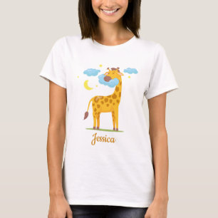 Cute Giraffe, Gifts For Giraffe Lover T-Shirt
