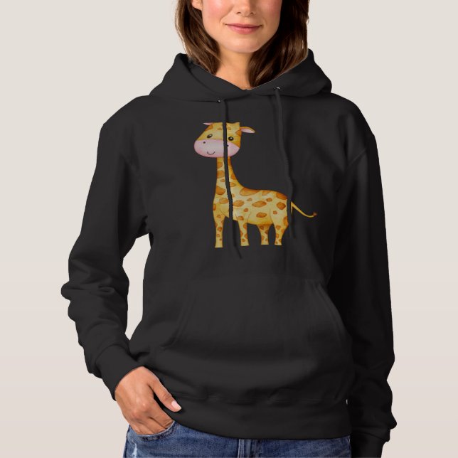 Cute Giraffe Hoodie (Front)