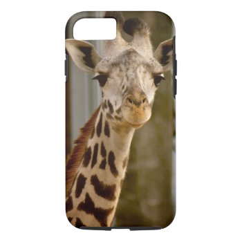 Cute Giraffe Iphone 7 Case by RossiCards at Zazzle