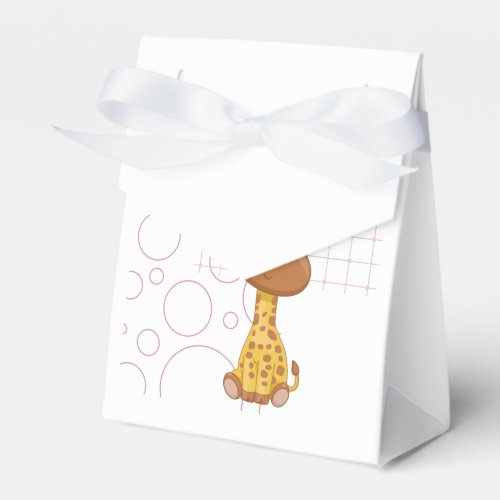 Cute Giraffe_Kawaii collection Favor Boxes