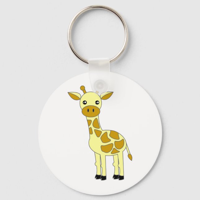 Cute Giraffe Keychain (Front)