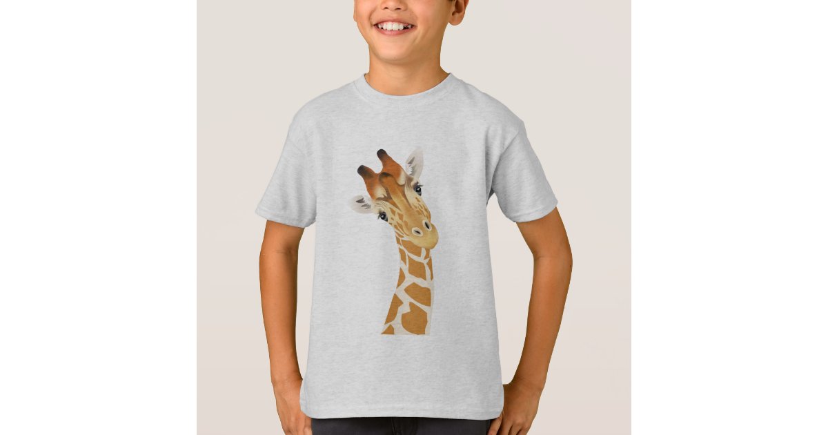 childrens giraffe t shirt