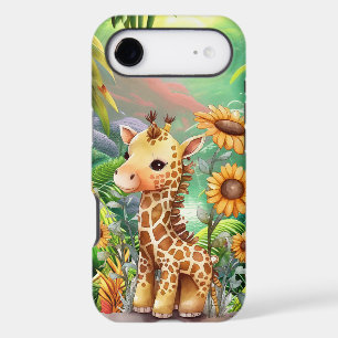 cute giraffe lovers jungle iPhone 17 air case