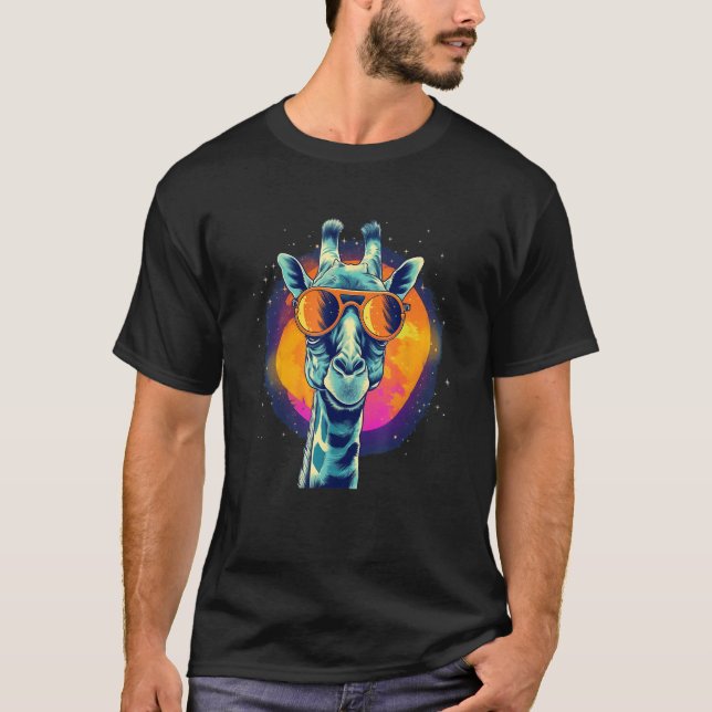 Cute Giraffe Men Women Kids 13 T-Shirt (Front)