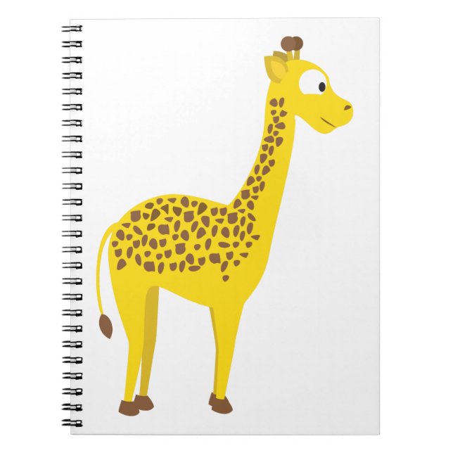 Cute Giraffe Notebook (Front)