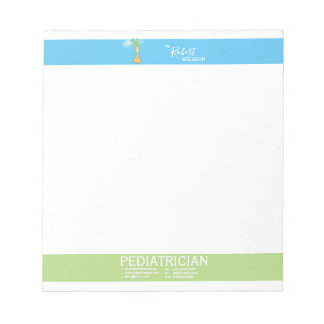 Cute Giraffe Pediatrician / Pediatrician Notepad