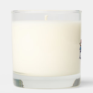 Cute Giraffe Playing Drums Giraffes Drummer Music  Scented Candle