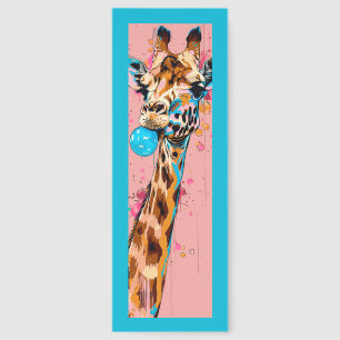 Cute Giraffe Pop Art Bookmarks
