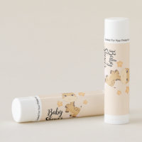 Cute Giraffe Stars Baby Shower Favor Lip Balm