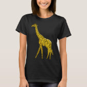 Cute Giraffe T Shirt for her Animal Lover gift (Front)