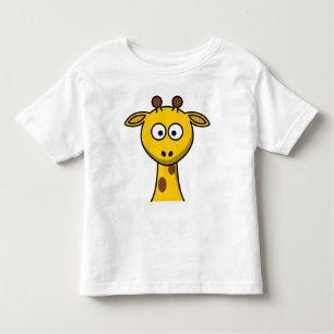 Cute giraffe toddler t-shirt