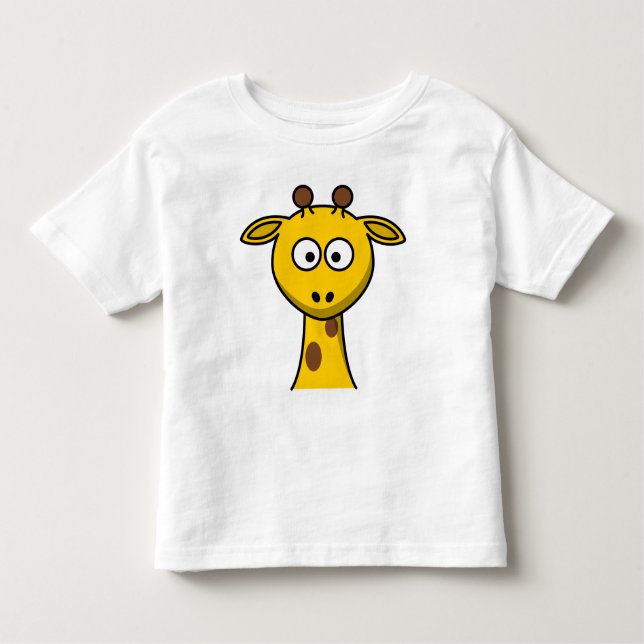 Cute giraffe toddler t-shirt (Front)