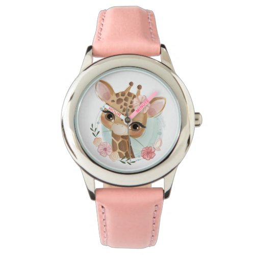 Cute Giraffe Watch