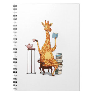 Cute Giraffes, Books and Tea Gift