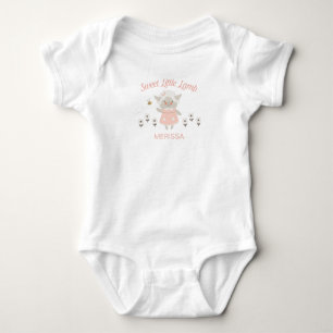 Cute Girl Baby Baby Bodysuit