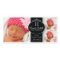 Cute Girl Baby Photo Monogram  Birth Announcement