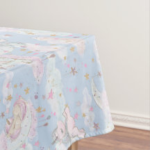 Moon And Stars Tablecloths | Zazzle