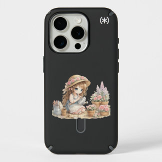 Cute girl illustration phone case