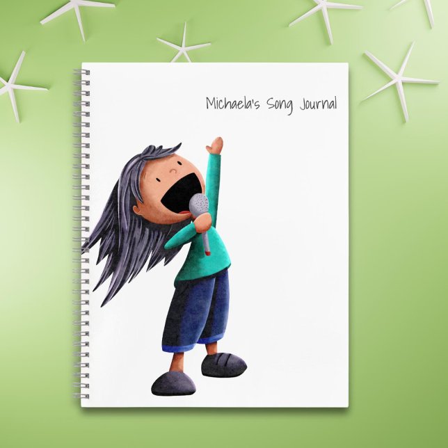 Cute Girl Music  Notebook (Creator Uploaded)