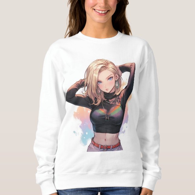 cute girl sweatshirts (Front)