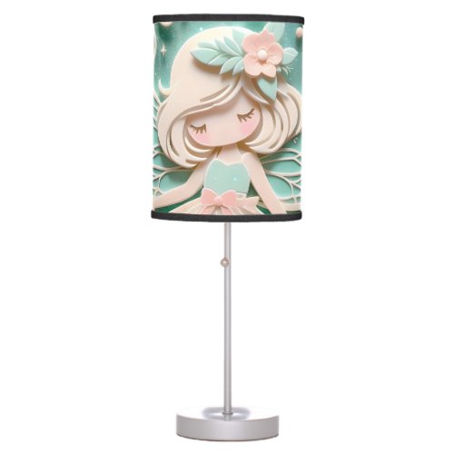Cute Girl Table Lamp